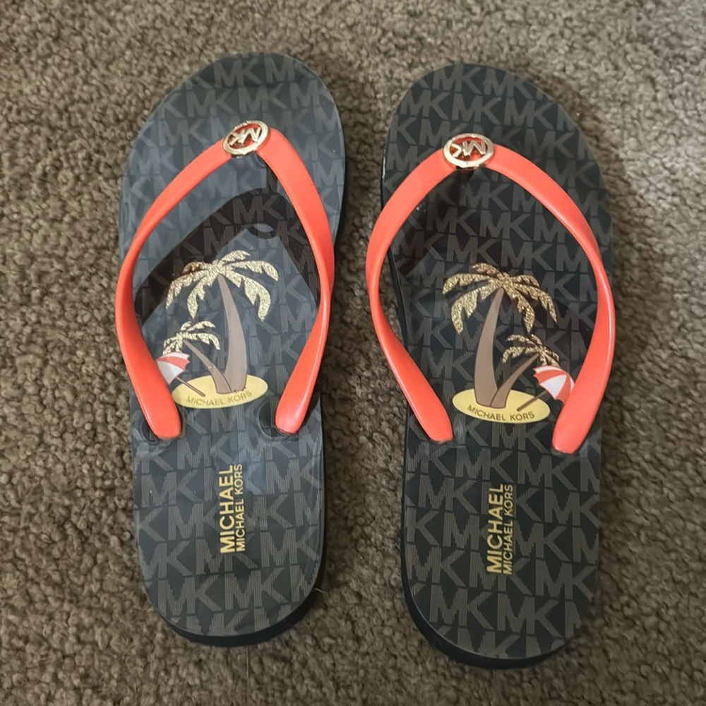 Michael Kors flip flops